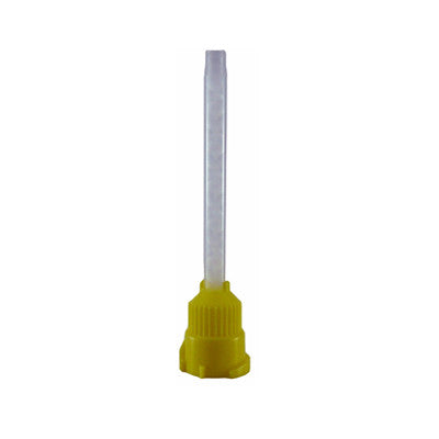 Pac-Dent Yellow HP Mixing Tips 4.2mm (96 Tips) – 2 Packs Of 48 For Dental Impression